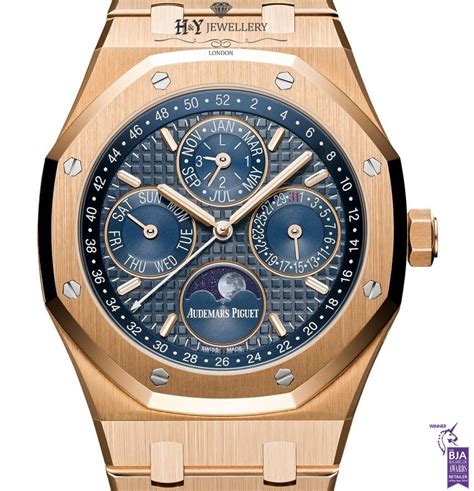 audemars piguet rose gold perpetual moonphase 25 pieces|Audemars Piguet rose gold calendar.